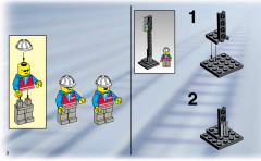 LEGO 4541 instructions page 2 – build guide
