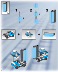 LEGO 4553 instructions page 4 – build guide