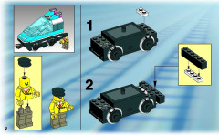 LEGO 4561 instructions page 2 – build guide