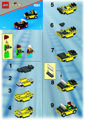 LEGO 4561 instructions page 1 – build guide