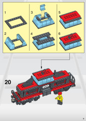 LEGO 4565 instructions page 19 – build guide