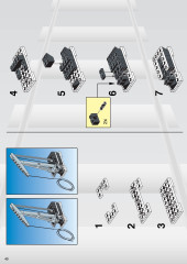 LEGO 4565 instructions page 40 – build guide