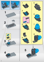 LEGO 4565 instructions page 8 – build guide