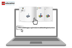 LEGO 45813 instructions page 1 – build guide