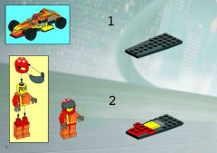 LEGO 4584 instructions page 2 – build guide