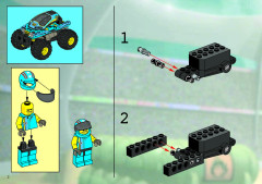 LEGO 4585 instructions page 2 – build guide