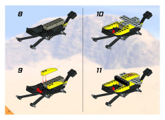LEGO 4587 instructions page 10 – build guide