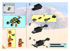 LEGO 4587 instructions page 8 – build guide