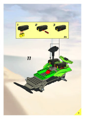 LEGO 4589 instructions page 13 – build guide