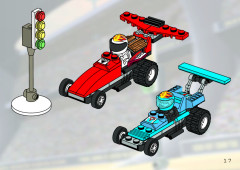 LEGO 4593 instructions page 17 – build guide