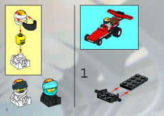 LEGO 4593 instructions page 2 – build guide