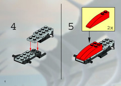 LEGO 4593 instructions page 4 – build guide