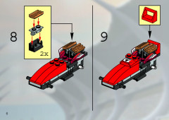 LEGO 4593 instructions page 6 – build guide
