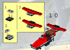 LEGO 4593 instructions page 7 – build guide