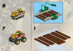 LEGO 4595 instructions page 6 – build guide