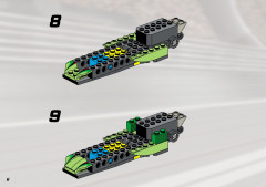 LEGO 4596 instructions page 6 – build guide