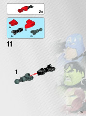 LEGO 4597 instructions page 15 – build guide