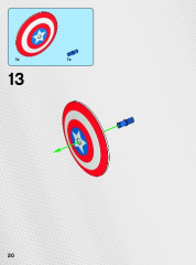 LEGO 4597 instructions page 20 – build guide