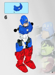 LEGO 4597 instructions page 9 – build guide