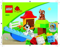 LEGO 4624 instructions page 1 – build guide