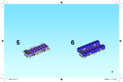 LEGO 4625 instructions page 21 – build guide