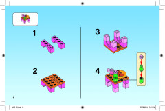 LEGO 4625 instructions page 6 – build guide
