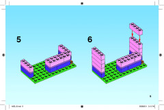 LEGO 4625 instructions page 9 – build guide