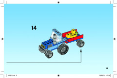 LEGO 4626 instructions page 13 – build guide