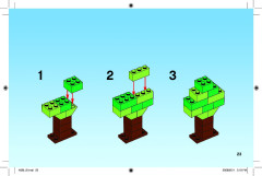 LEGO 4626 instructions page 23 – build guide