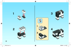 LEGO 4626 instructions page 24 – build guide