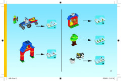 LEGO 4626 instructions page 3 – build guide