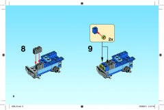 LEGO 4626 instructions page 8 – build guide