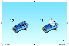 LEGO 4626 instructions page 9 – build guide