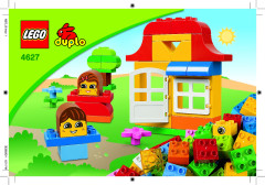 LEGO 4627 instructions page 1 – build guide