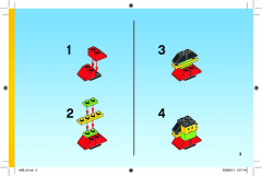 LEGO 4628 instructions page 3 – build guide