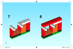 LEGO 4628 instructions page 8 – build guide