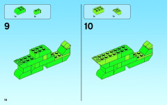 LEGO 4630 instructions page 10 – build guide