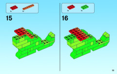 LEGO 4630 instructions page 13 – build guide