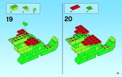 LEGO 4630 instructions page 15 – build guide