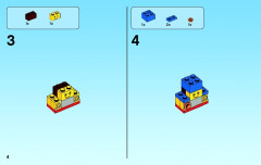 LEGO 4630 instructions page 4 – build guide