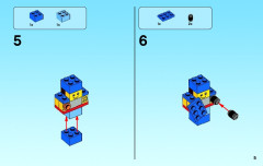 LEGO 4630 instructions page 5 – build guide