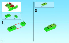 LEGO 4630 instructions page 6 – build guide