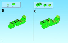 LEGO 4630 instructions page 8 – build guide