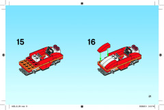 LEGO 4635 instructions page 21 – build guide