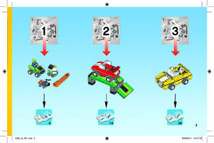 LEGO 4635 instructions page 3 – build guide