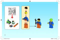LEGO 4635 instructions page 4 – build guide