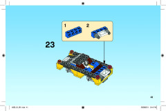 LEGO 4635 instructions page 41 – build guide