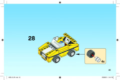 LEGO 4635 instructions page 45 – build guide