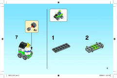 LEGO 4635 instructions page 9 – build guide
