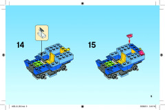 LEGO 4635 instructions page 9 – build guide